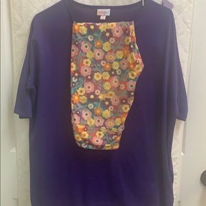 Purple Irma w/OS leggings